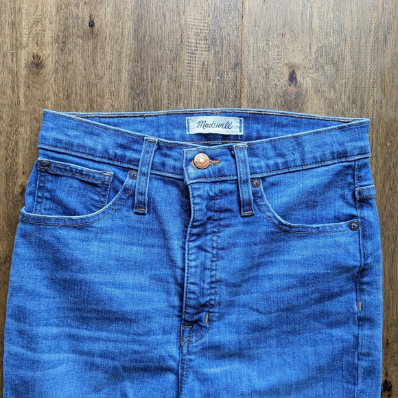 Madewell 11" High-Rise Skinny Jeans in Maricopa Wash - Picture 7 of 11